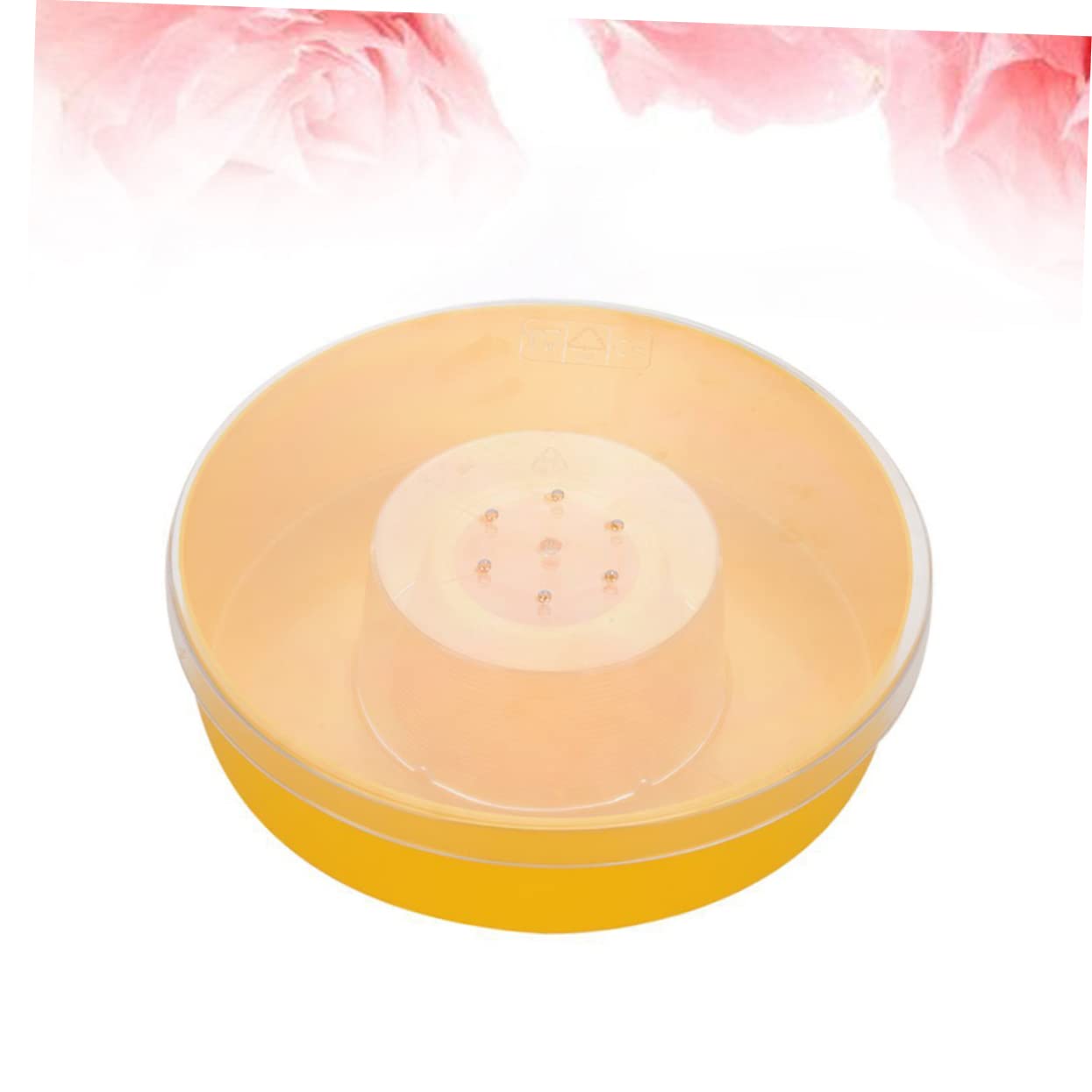 Yardwe 2 Uds Comedero Superior De Colmena De Abeja Alimentador Redondo De Colmena Alimentador Superior De Abejas Alimentador De Colmena Plato De Comida De Abeja Herramienta De Apicultura