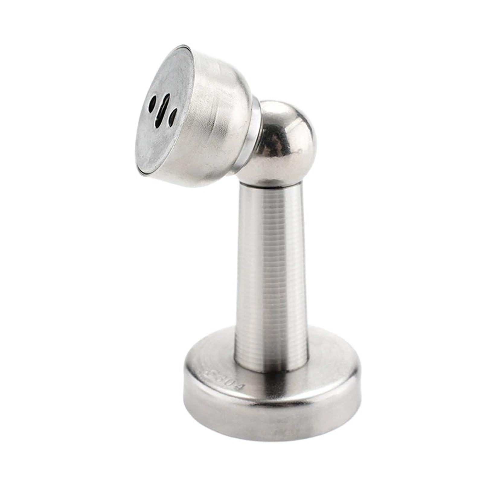 Fjixuo One Color Thicknessed Stainless Steel Magnetic Sliver Door Stop Stopper Holder Catch Floor Fitting With Screw For Family Home Hardware For Home, Office
