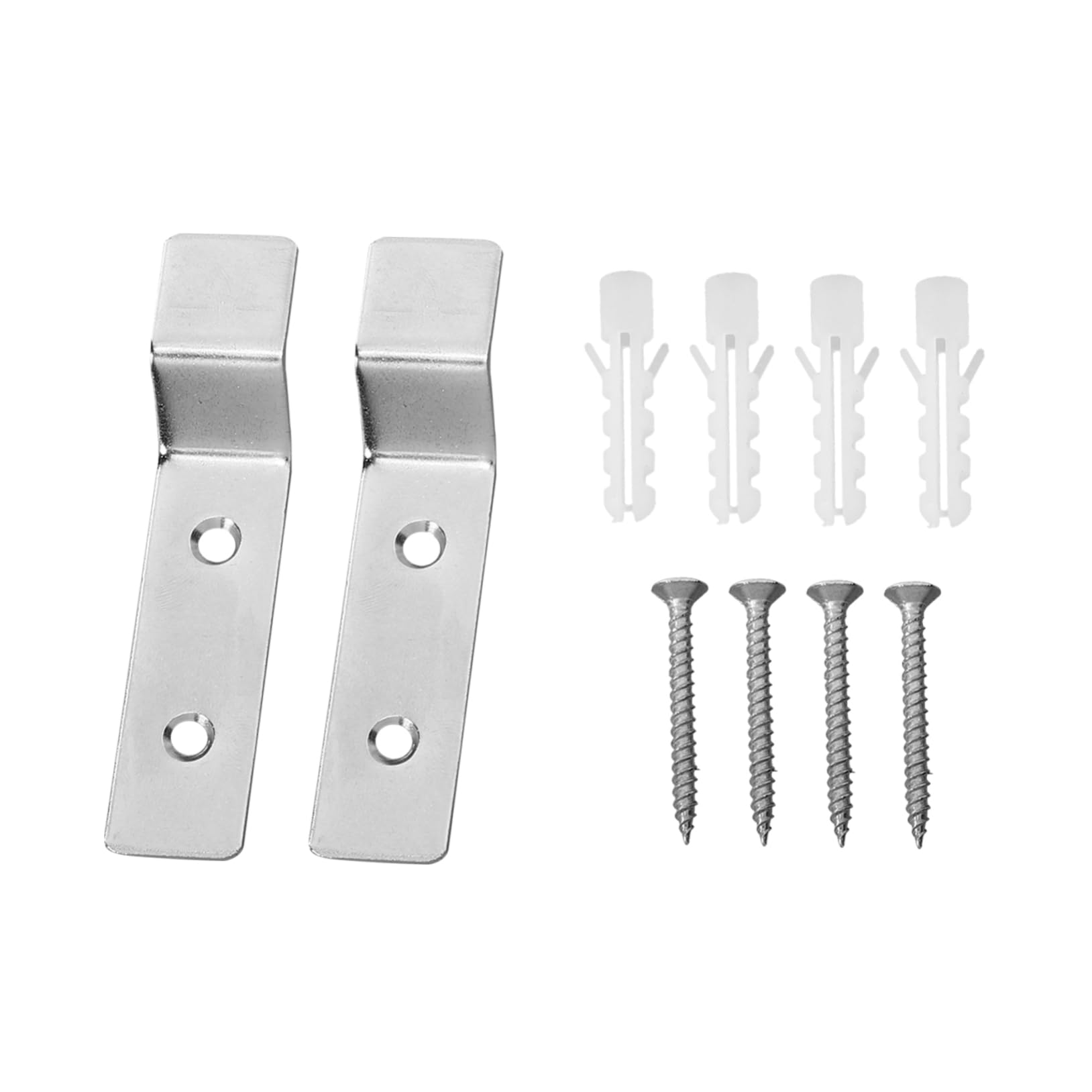 HOMOCONO Urinal Fixed Hook Wall-Mounted Bracket Stainless Steel Easy to Assemble