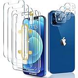 🛒[Vidrio templado 9H]: Duro como un diamante, equipado con un protector de pantalla de vidrio templado 9H de alta calidad, que hará que su teléfono se vea como un diamante y brille como un diamante.