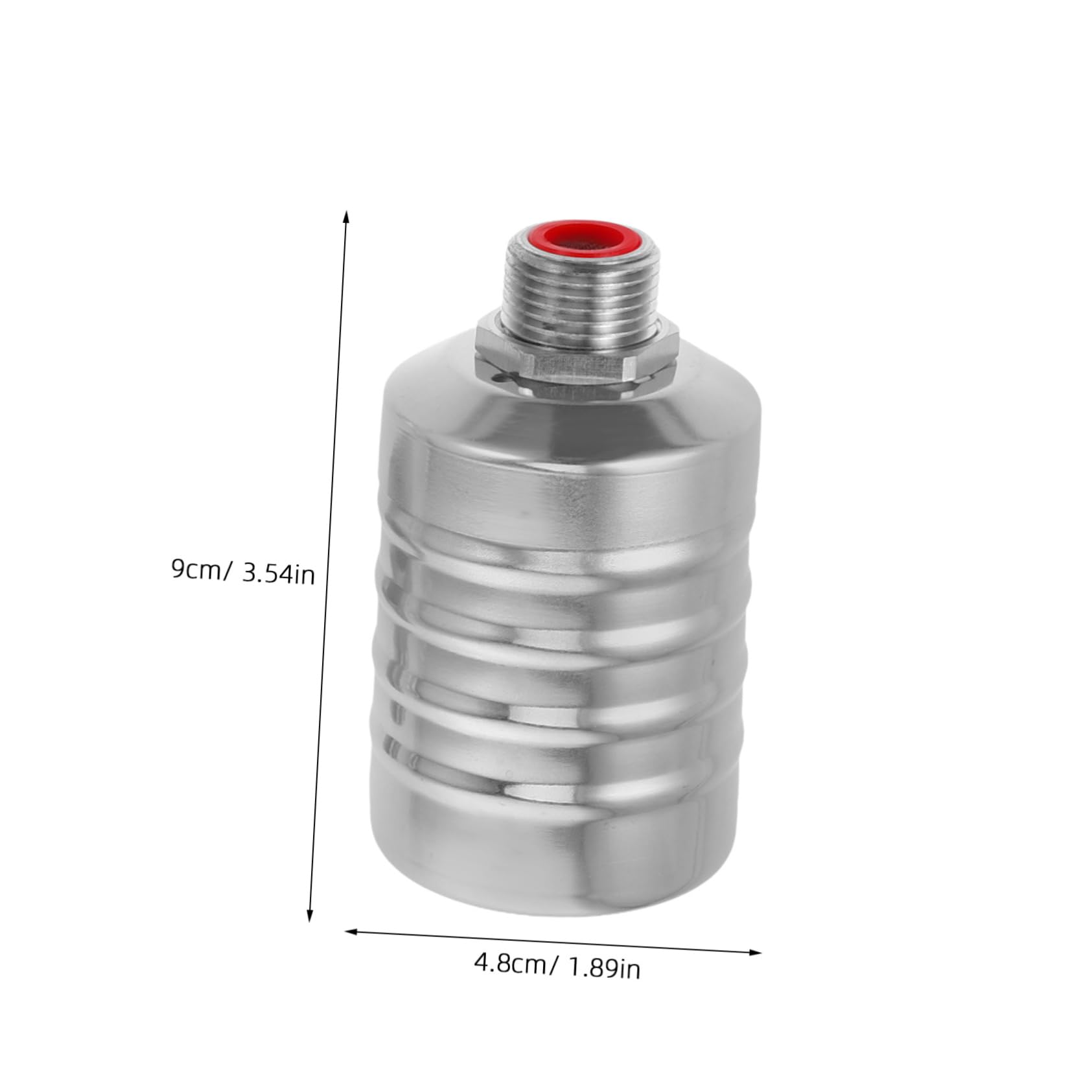 ERINGOGO 1Set Adjustable Stainless Steel Water Level Controller Float Valve for Water Tanks Pools and Distillers Automatic Control Easy Installation User Friendly Design
