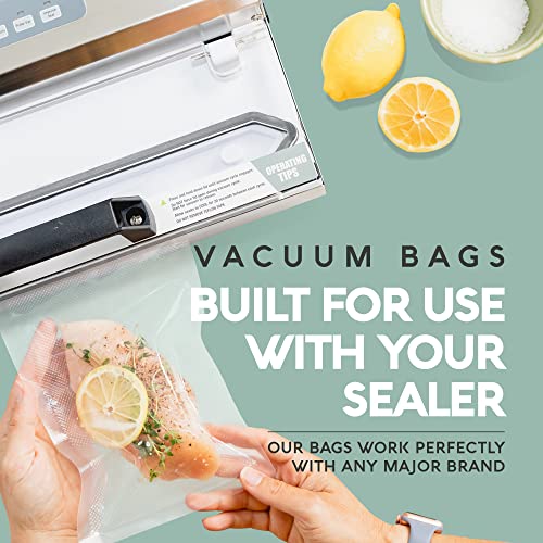 200-Quart-Vacuum-Sealer-Storage-Bags-Size-8-x-12-Inch-for-Food-Saver-Seal-a-Meal-Vac-Sealers-BPA-Free-Heavy-Duty-Commercial-Grade-Freezer-Sous-Vide-Vaccume-Safe-Universal-Pre-Cut-Bag-Avid-Armor