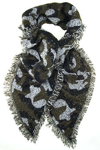 Flauschiger Winterschal XXL für Damen Neu mit Viskose mehrere Farben Cover