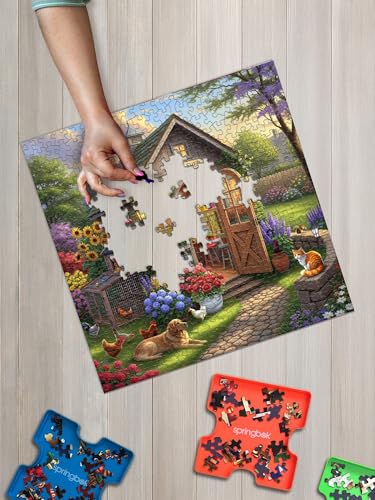 Puzzle Square Temática Jardín 3+ Anos miniatura 6