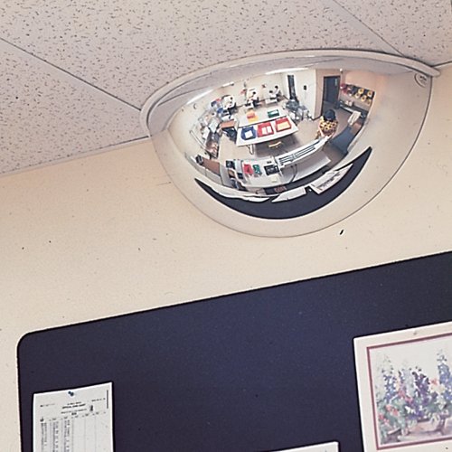 See All Panoramic HalfDome Mirror 36" Diameter Indoor/Outdoor