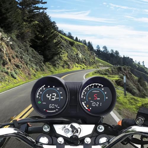 Compteur vitesse moto LED résolvant les pannes d'affichage