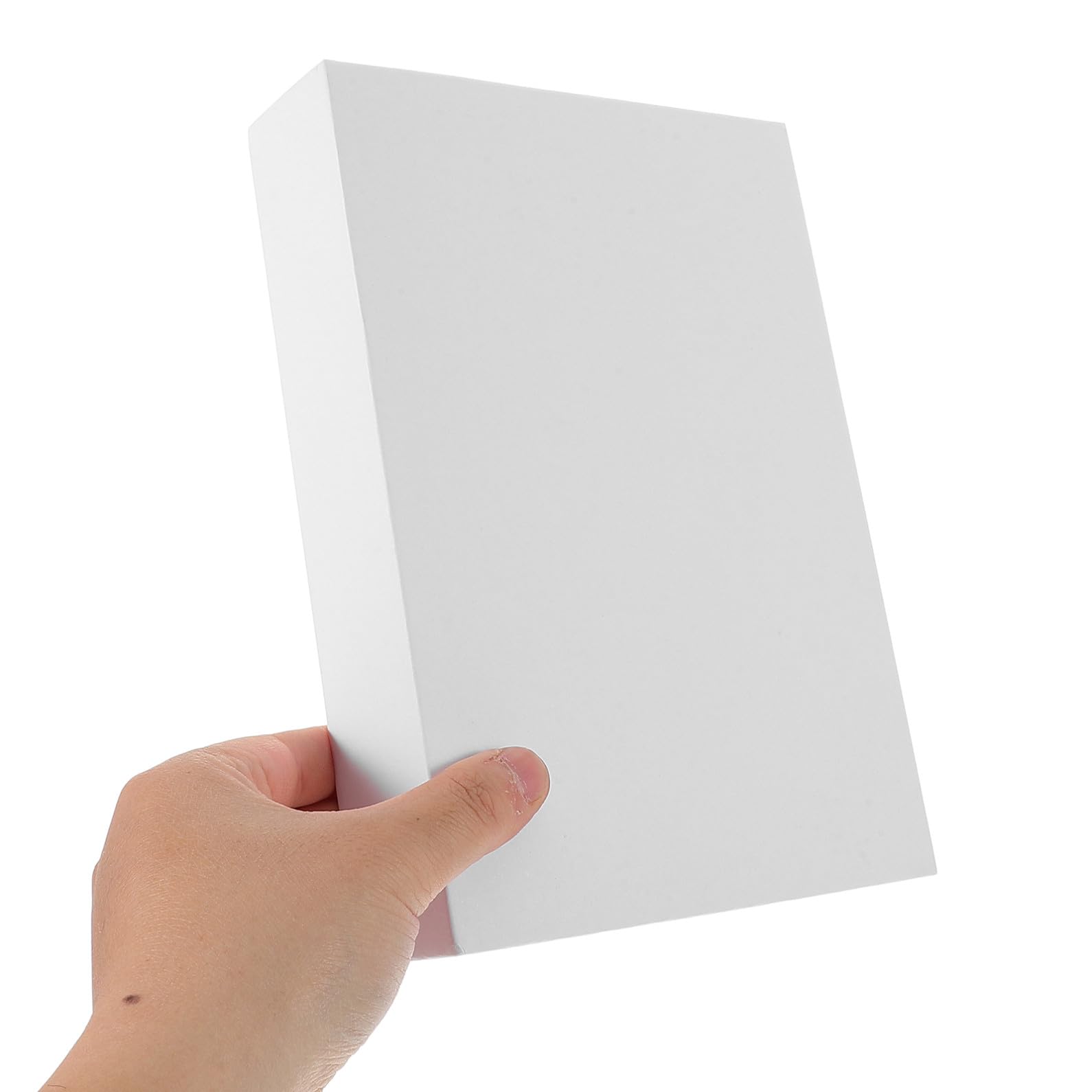 6 Pezzi Libri Finti da Decorazione Simulazione Copertina Rigida Senza Testo Accessori Decorativi Impilabili per Tavolo da Caffè Mensola Stile Country Chic per Esposizioni e