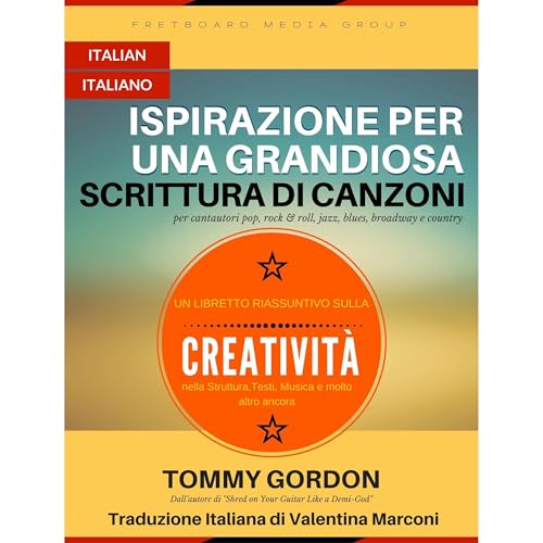 Ispirazione per una Grandiosa Scrittura di Canzoni Audiolibro Por Tommy Gordon arte de portada
