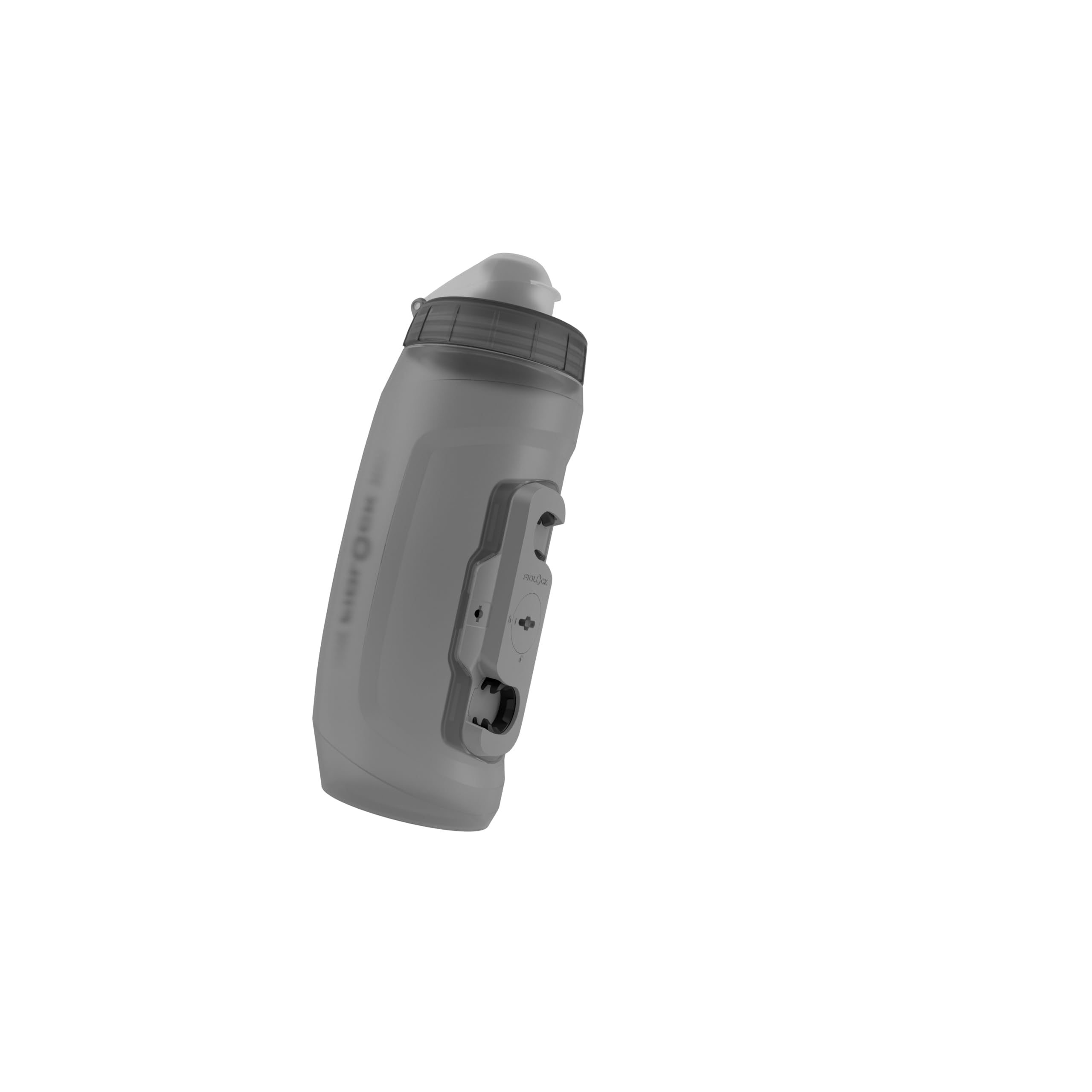 Fidlock TWIST Bottle Left Turn – 590 ml Fahrrad Trinkflasche mit magnet-mechanischem Flaschenhaltersystem, Linksdrehfunktion für enge Rahmen, BPA-frei, spülmaschinengeeignet, Farbe black