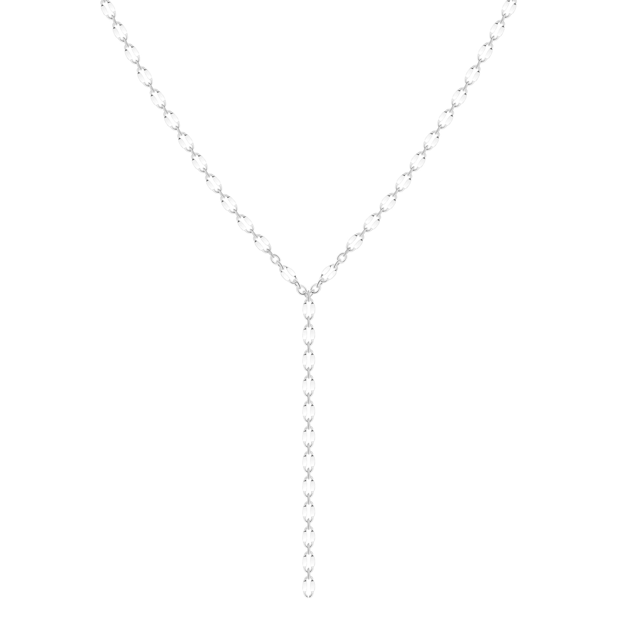 Kyerlyn 14K Gold Plated Zircon Y Lariat Necklaces Long Drop CZ Pendant Y Necklace for Women Dainty Diamond Chain Necklace Fashion Jewelry