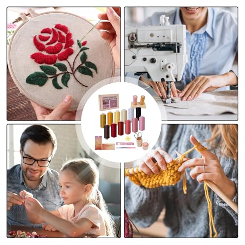 Kit de fil à coudre 53 pièces pour broderie et matelassage - 4