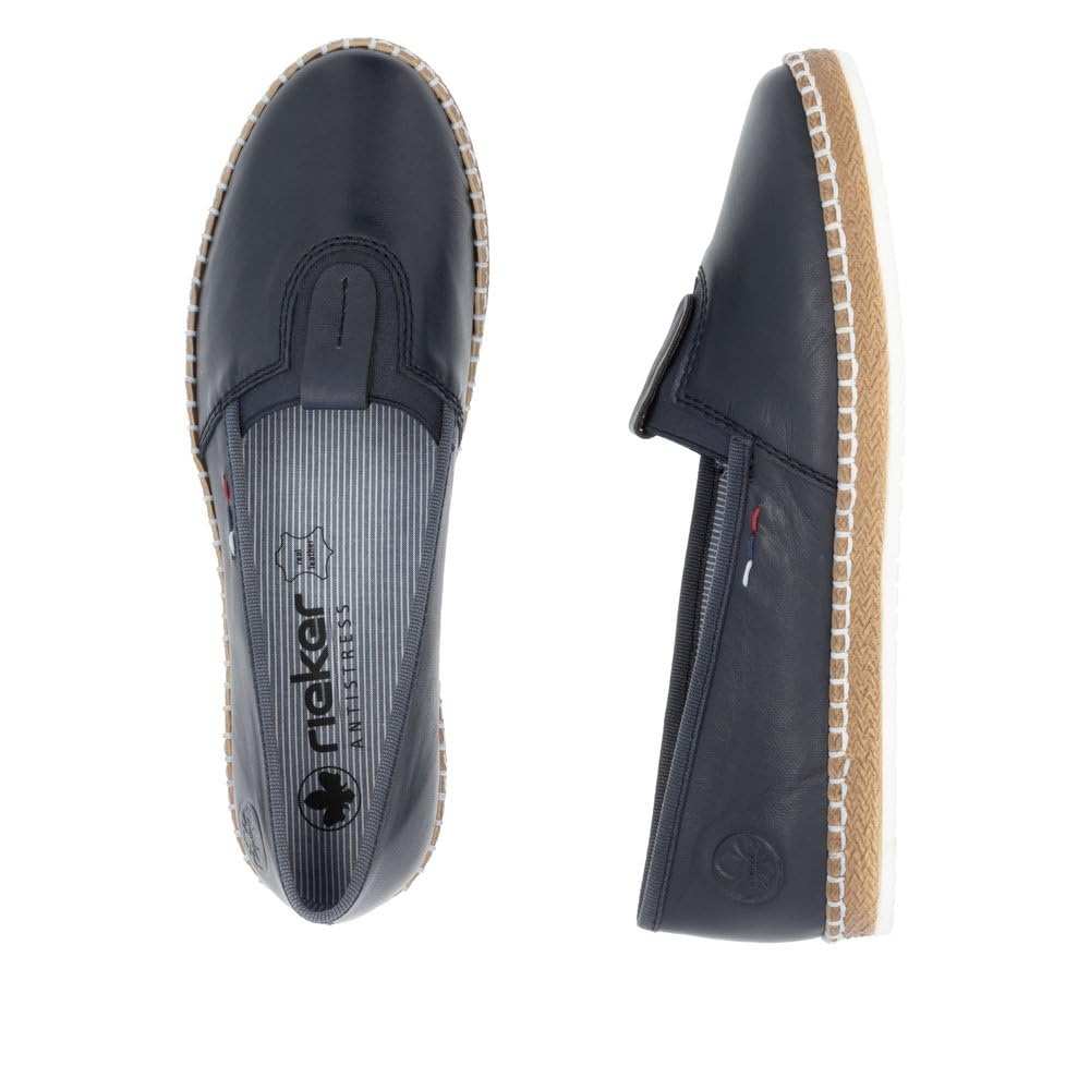 Rieker Femme Espadrilles M2261, Dame Chaussures Plates