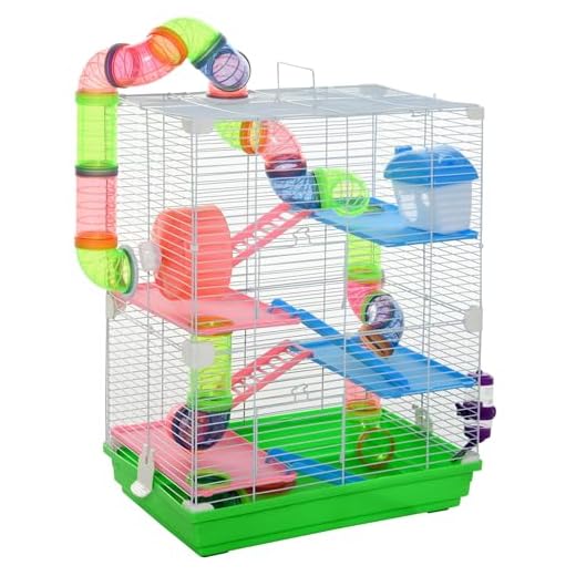 PawHut de 5 pisos 46 x 30 x 58 cm