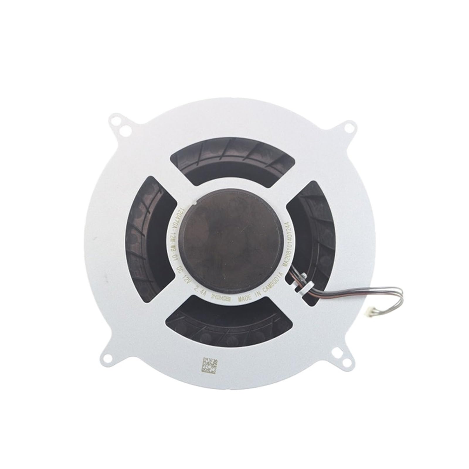 Ventilador de refrigeración interno de repuesto 12047GA-12M-WB-01 DC12V 2.4A MA208101401244 for disipador de calor de 5 aspas PS5 de 23 aspas