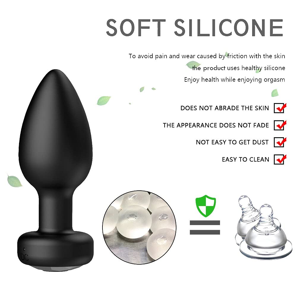 Amazon.com: Anal Butt Plug Wireless Anal Vibrator Butt Plug Prostate  Massager Remote Control Anal Plug Intimate Goods Sex Toys Adults Gay :  Health & Household