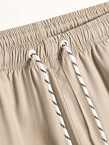 Floerns Men's Quick Dry Swim Trunks Drawstring Waist Beach Shorts3