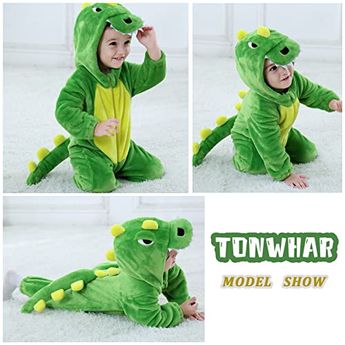 image for TONWHAR Kids' And Toddlers' Infant Tiger Dinosaur Animal Fancy Dress C