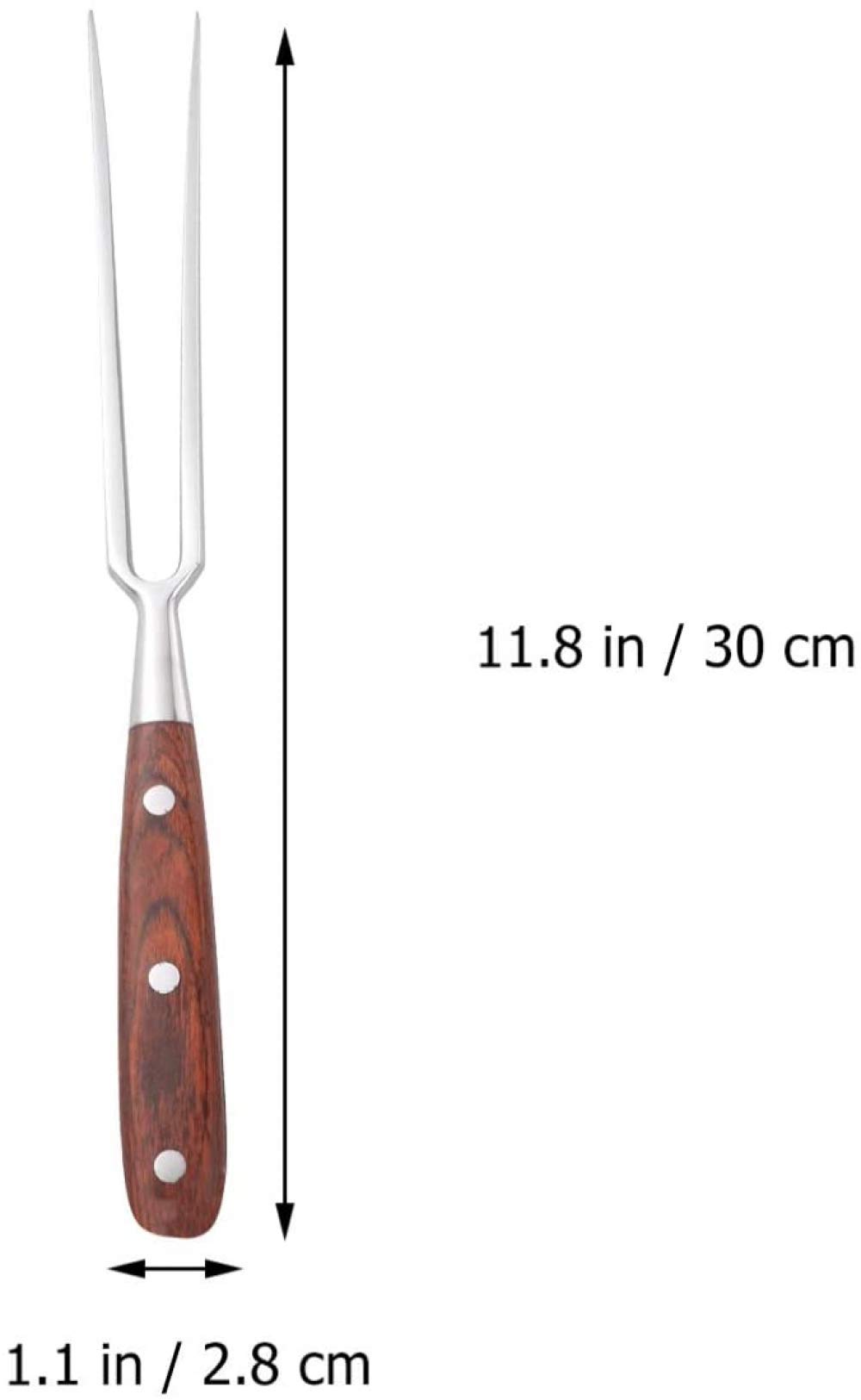 zaizai Tenedor para Barbacoa Tenedor para Carne De Acero Inoxidable Tenedor Tenedores Tenedores Dos Tenedores Utensilios De Cocina Juego De Herramientas para Carne De Cerdo Pavo Pollo Carne