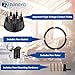 RARAYC Distributor Cap Kit Compatible with Mercruiser 5.0, 5.7, 7.4, 8.2 V8 Engines