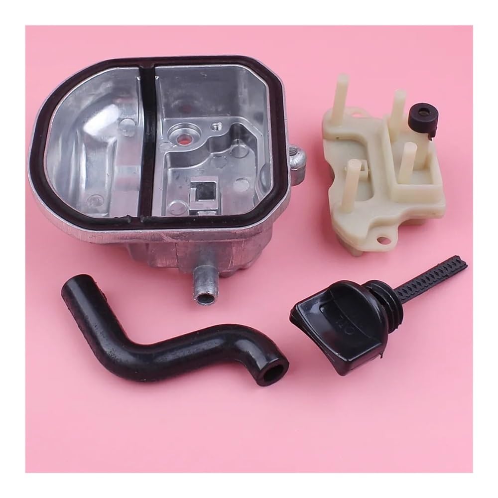 Cubierta de Culata, Tubo de Aceite de ventilación, Manguera, Varilla de Nivel, Filtro, Kit Sperator Apto for GX35, cortacésped, Motor de Repuesto