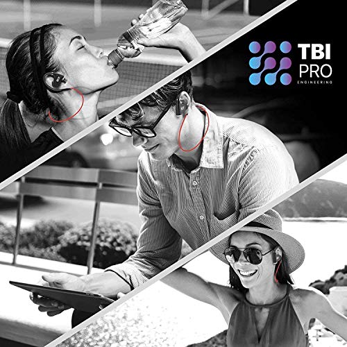 [Upgraded 2020] 12+Hours Sport Bluetooth Headphones - Professional Wireless Sport Earphones w/Mic - IPX7 Waterproof Deep Bass Music in-Ear Earbuds for Gym, Exercise, Running Workout for Men, Women