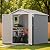 Patiowell 6X6 FT Outdoor Storage Shed with Lockable Door and Floor