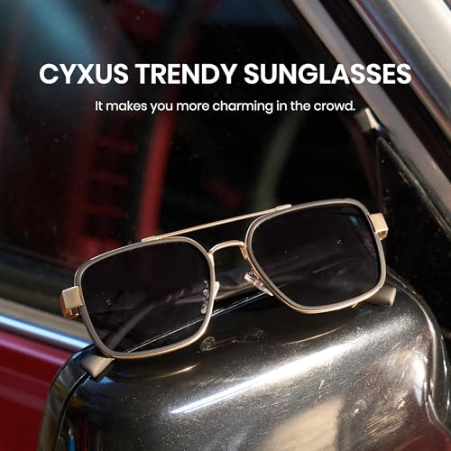 Cyxus Polarized Sunglasses for Men Women Fashion Sunglasses UV Protection for Driving Fishing Traveling2
