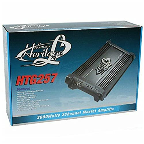 1 LANZAR HTG257 HTG 257 amplificatore a 2 canali