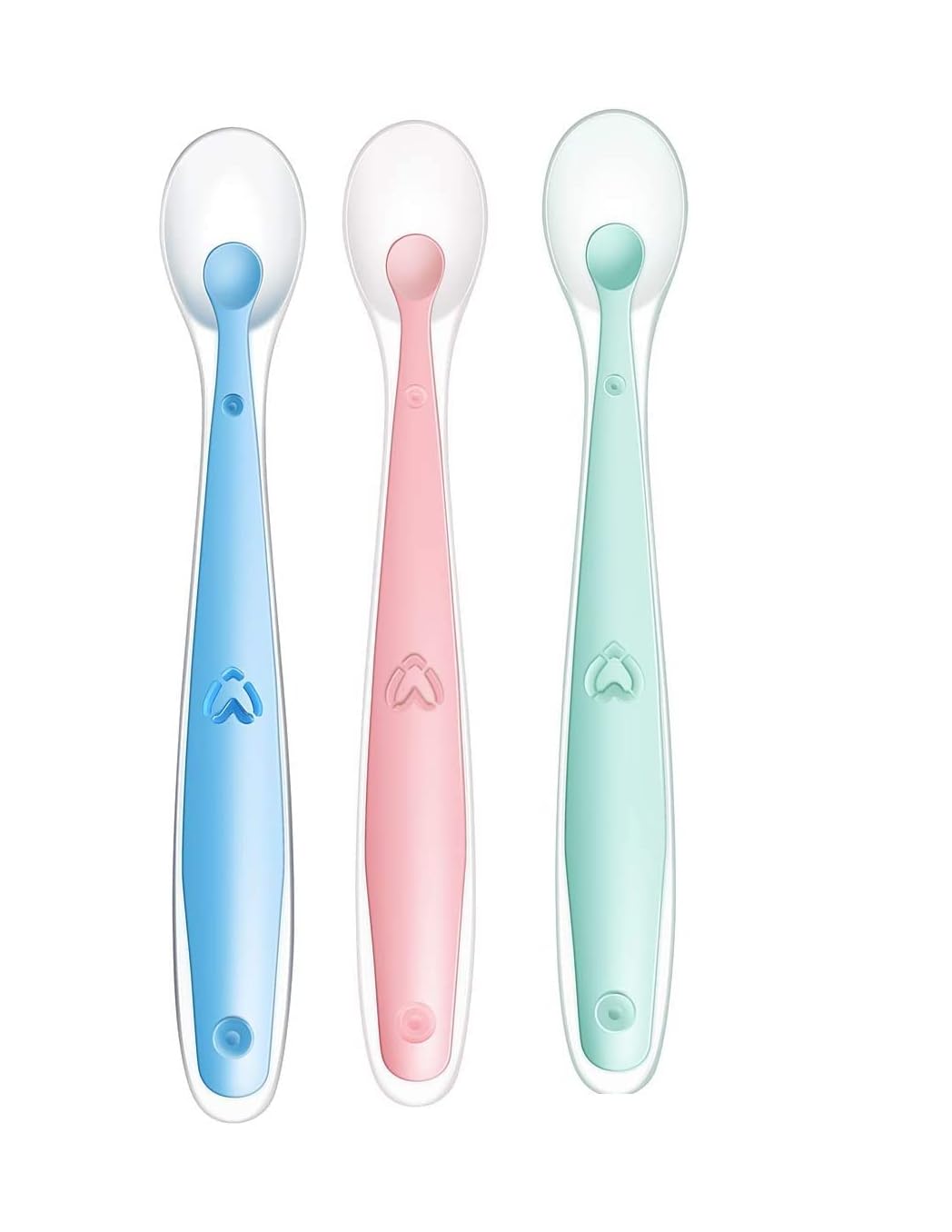 Soft Silicone Tip Spoons (Blue Pink Green)-image-33