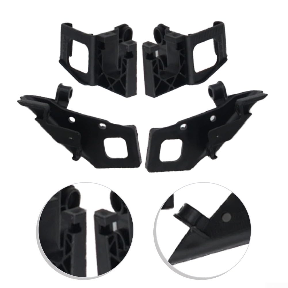 Kit di riparazione per fari auto, 4 pezzi, compatibile con TT dal 2008 al 2014, compatibile con OEM 8J0998121 8J0998122