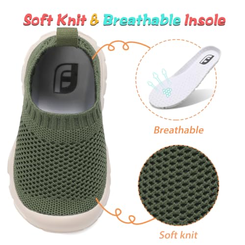 Image of JOINFREE Toddler Boys Girls Sneaker Slip On Shoes Kids Lightweight Breathable Walking Shoes