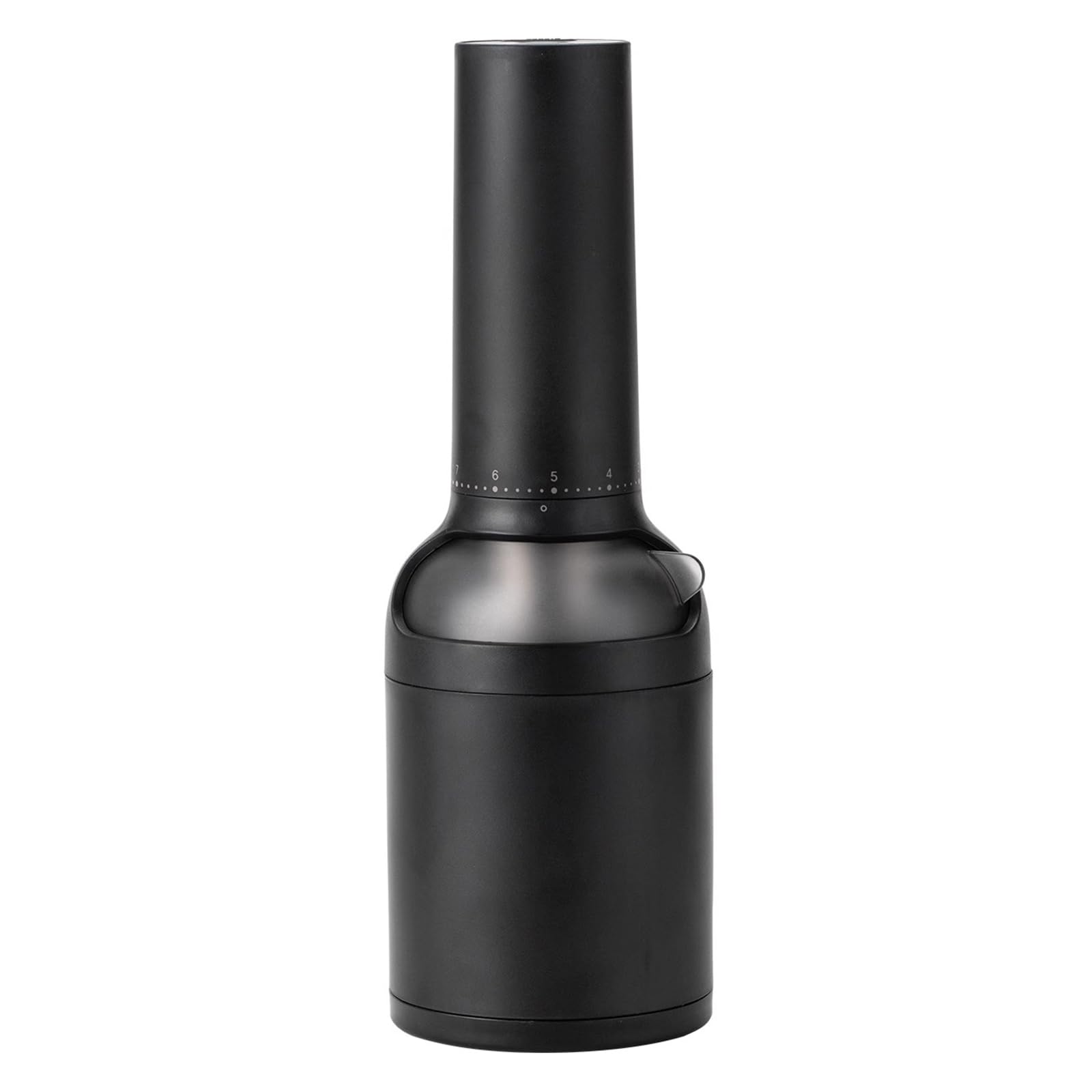 Macinacaffè Elettrico, Macinacaffè Conico Portatile Senza Fili, con 45 Impostazioni Regolabili, Ricaricabile Tramite USB, per caffè Espresso, caffè Americano E caffè Francese