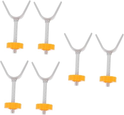 6 piezas de pernos superiores en forma de Y, husillo para puerta de escalera, seguridad, extensión de puerta de escalera, adaptador de pancartón,