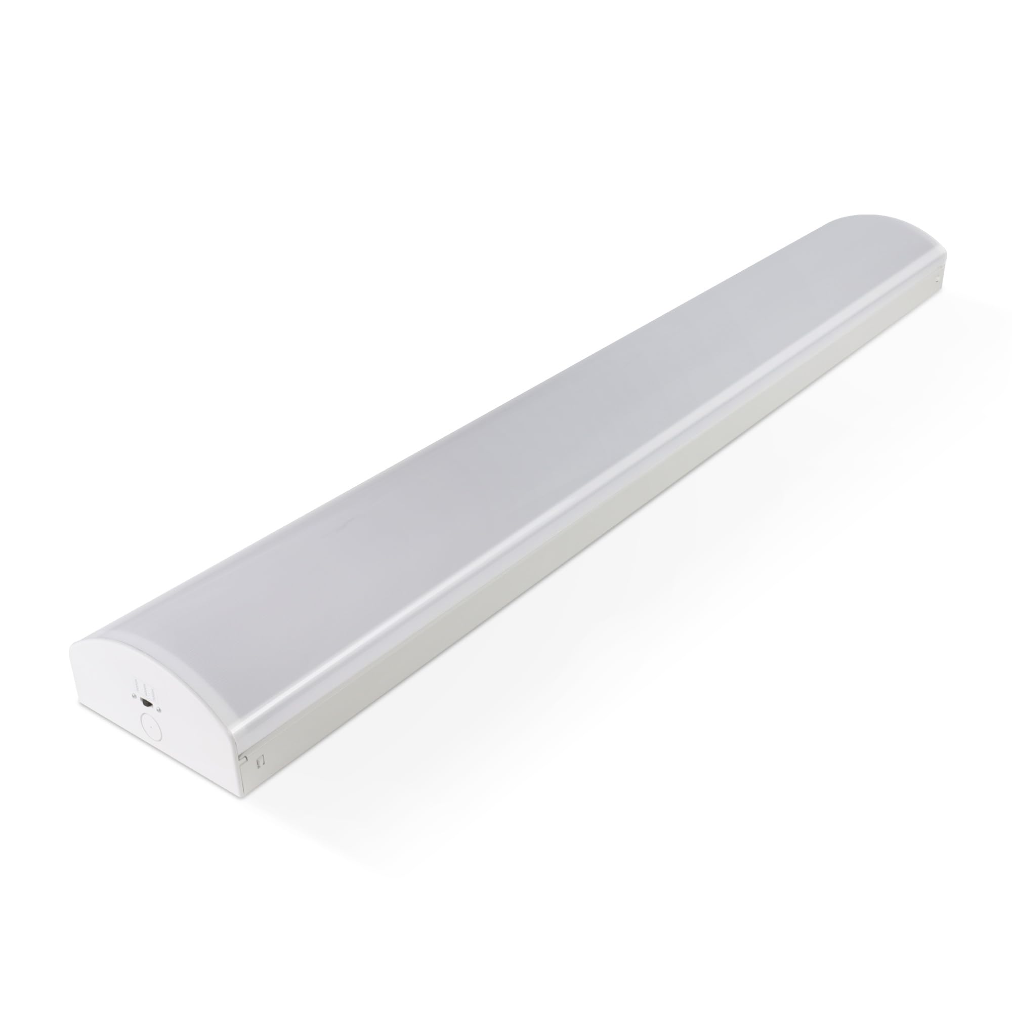Bright Source 5ft 58w Integrated LED Education Batten Fitting, Emergency, DSI Dimmable & Microwave Sensor, 6960lm, 3CCT Switchable 3000K 4000K 6000K, Polycarbonate & Steel Construction, Easy Install
