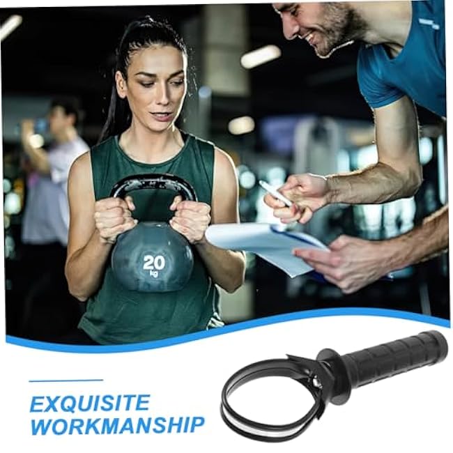 Upgrade Gyro Ball Wrist Strengthener Replacement Handle for Hand Training Wrist Ball Bracket Grip for Forearm Exerciser Easy to Install Accessory