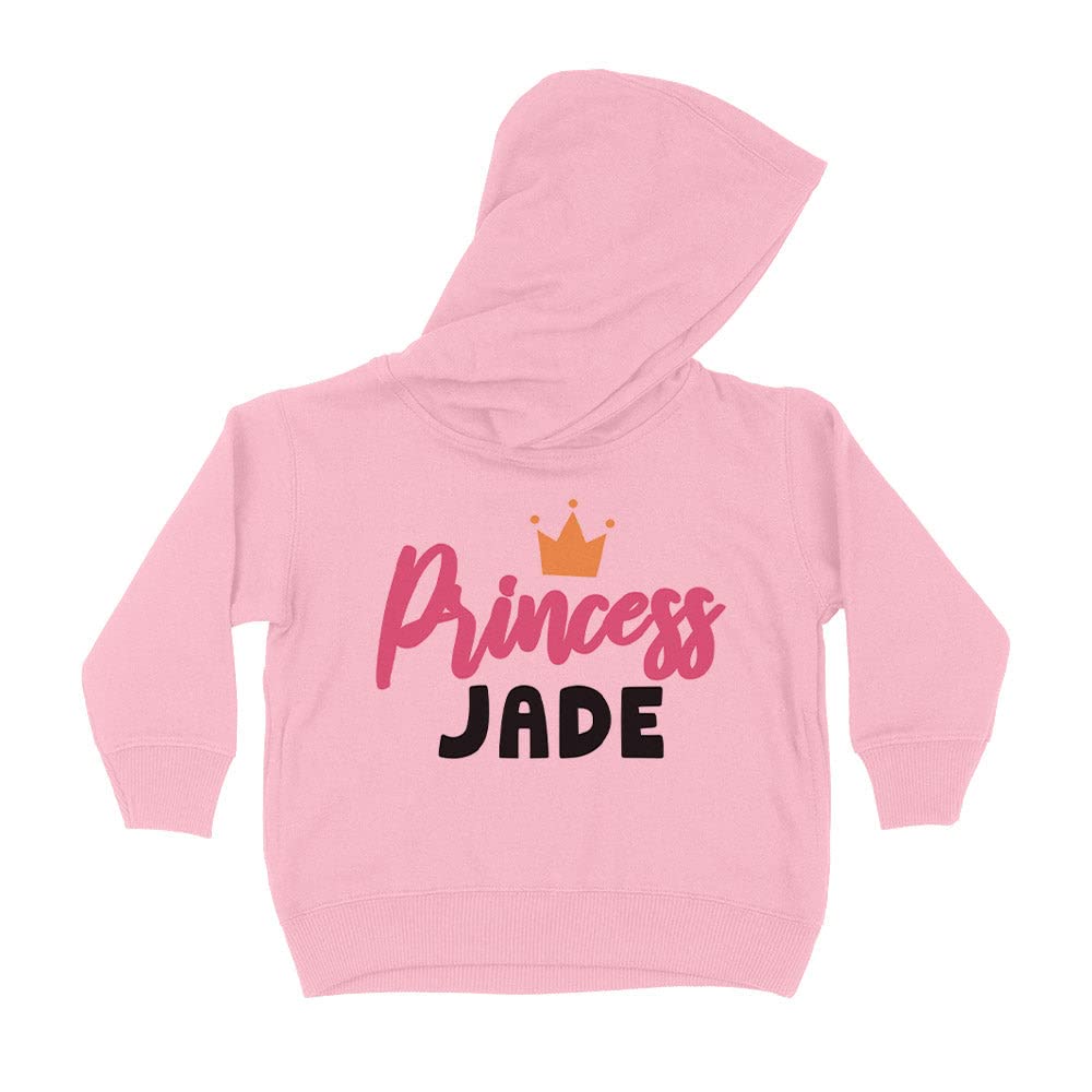 Princess Jade Kids Hoodie Sweatshirt Toddler 2T Light Pink