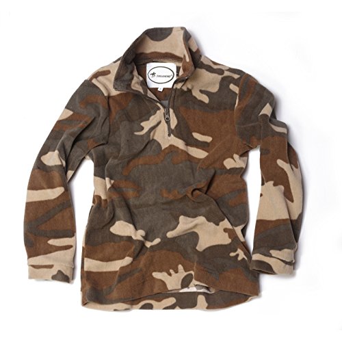 fratelliditalia.org Maglia Maglione Felpa Bimbo Bambino Pile Invernale Calda Militare Mimetica Baby