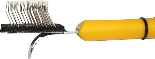 Miniatura 3 de Mars Flexy-King - Cepillo suave y flexible, herramienta profesional de acero inoxidable para desenredar perros