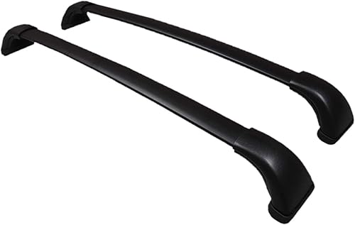 Toyota Juego de barras transversales para portaequipajes Highlander PT278-48170. 2 barras transversales negras. Highlander XLE, Limited y SE