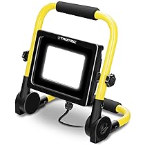 TROTEC Faretto da cantiere LED PWLS 10‑30 faro da lavoro illuminazione faretto da cantiere 2700 lm IP65 bianco luce diurna