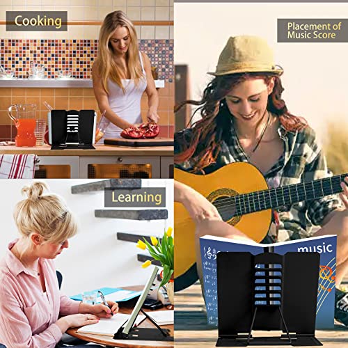 Metal-Book-Stand-Book-Holder-Book-Stand-for-Reading-Adjustable-Book-Holder-for-Reading-Full-Black