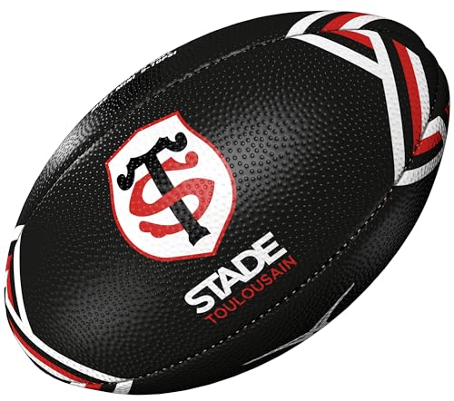 Gilbert Mini Ballon de Rugby Toulouse - Collection Officielle Stade TOULOUSAIN