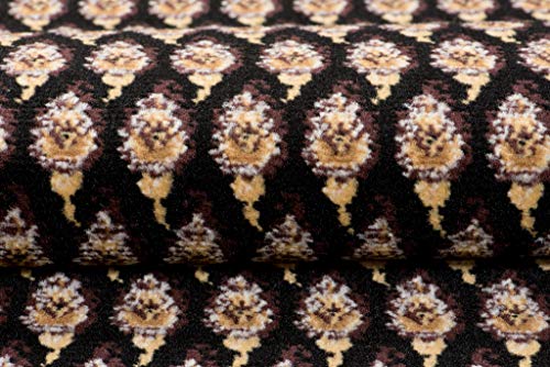 TAPISO Bali Teppich Kurzflor Klassisch Floral Ornament Design Schwarz Beige Orientteppich Bordüre Wohnzimmer… – Bild 5