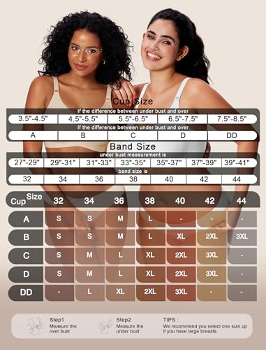 Image of Wireless Bras for Women Jelly No Underwire Push Up Seamless Comfort Full Coverage Supportive Soft Everyday Tshirt Bra