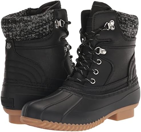 Tommy Hilfiger Women's RAINAH Ankle Boot, Black Multi, 11 | Image 6