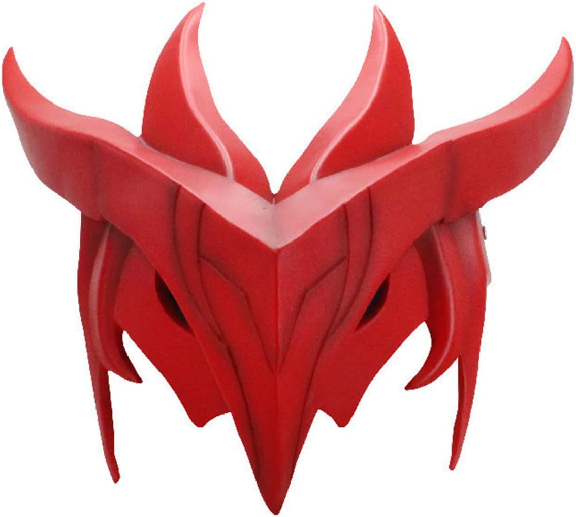 The Knight Unforgotten Yone Cosplay Mask Legends Full Size Halloween Party Costume Props Resin