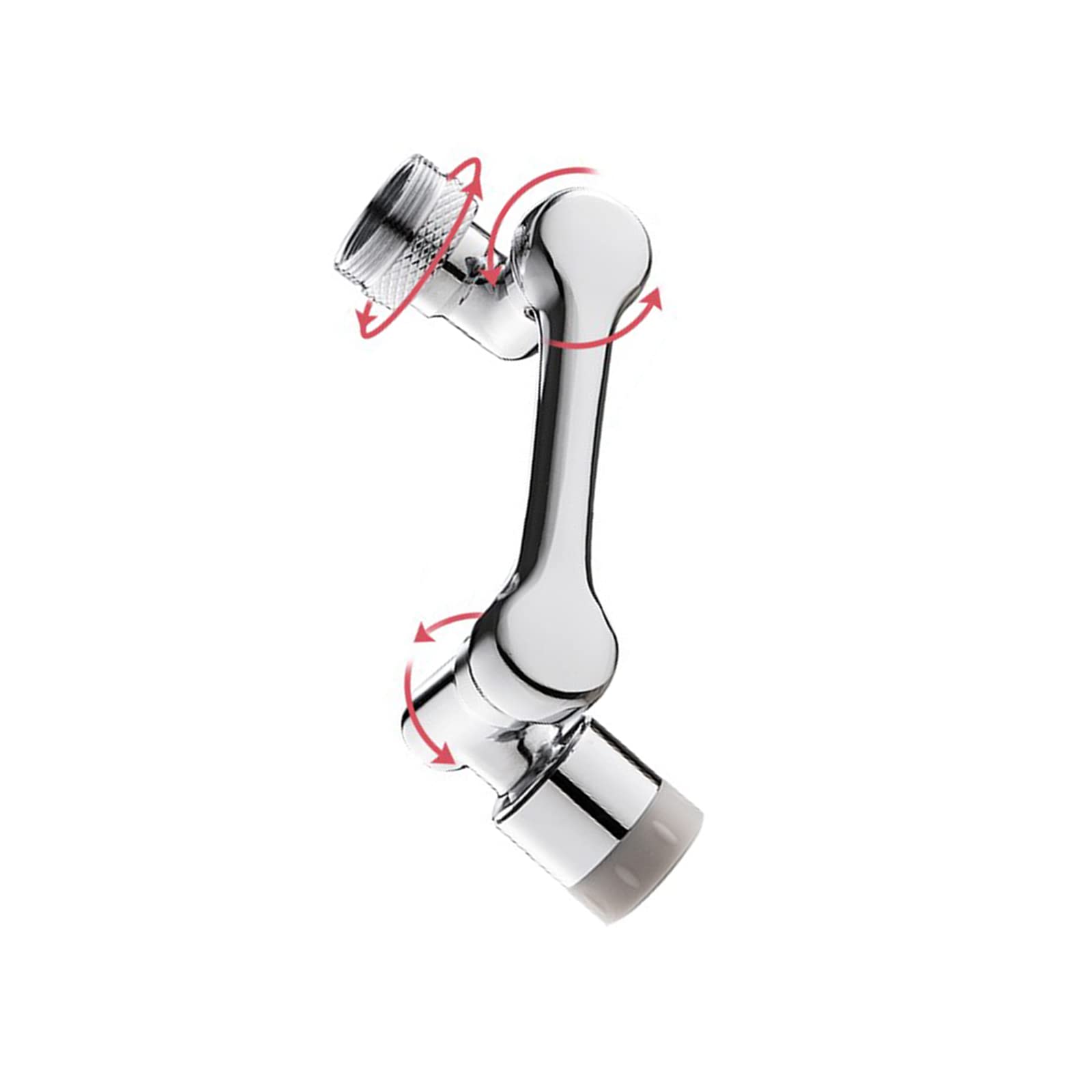COSZWQDP Faucet Extender for Bathroom Sink Universal,Swivel Aerator Brass,1080 for, Splash Filter