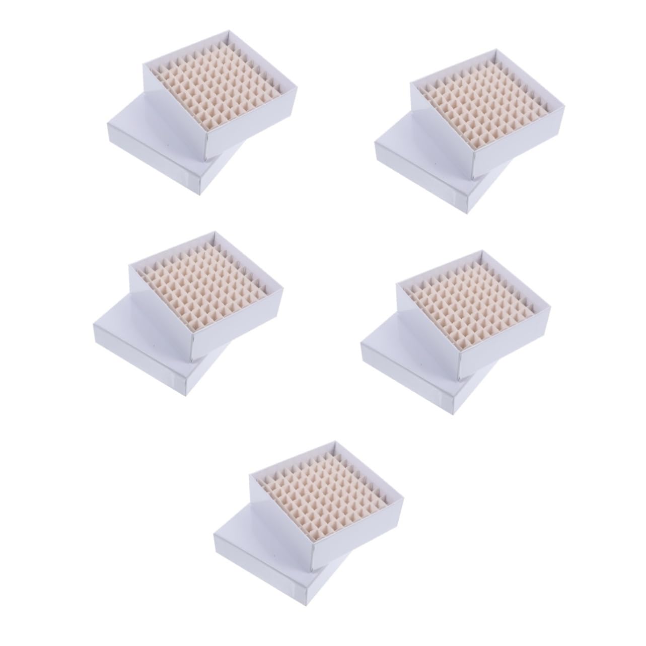 5pezzi Stoccaggio Criogenico Per Tubetti Microcentrifuga Organizzatore Per e Congelatore