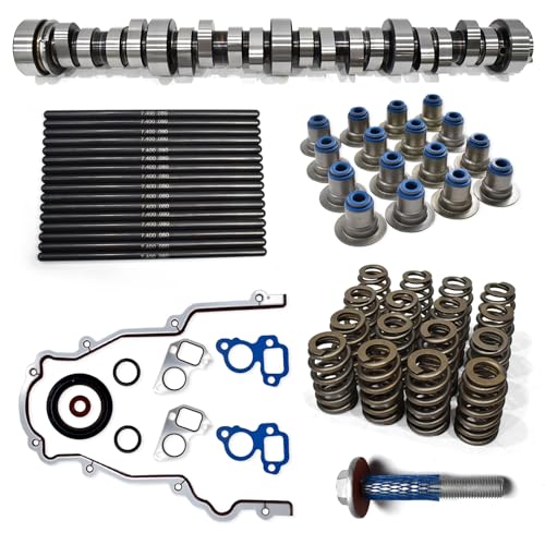 Image of E1840P Sloppy Stage 2 Camshaft Kit with Springs Pushrods Lifters Set Fits for 1997-2013 Chevrolet GMC LS1 LS2 LS6 LQ4 LM7 4.8 5.3 5.7 6.0 6.2 V8 LSx Engine Replaces #PAC-1218 HL2148S 7.400 inch
