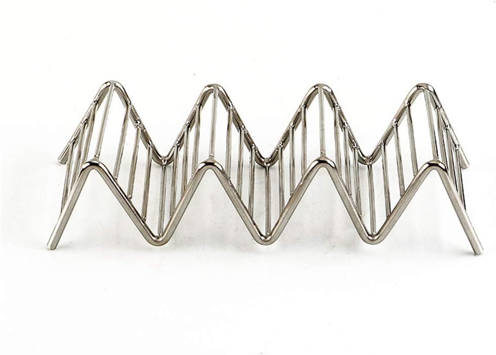 One-Day Sale: Up to 50% Off Votono Taco Holder 4-Pack Stainless Steel Taco Stand Taco Rack Holds 4 Tacos or Tortillas Each - For Restaurant & Home Kitchens Black Friday Clearance Votono Taco Holder 4-Pack Stainless Steel Taco Stand Taco Rack Holds 4 Tacos or Tortillas Each - For Restaurant & Home Kitchens